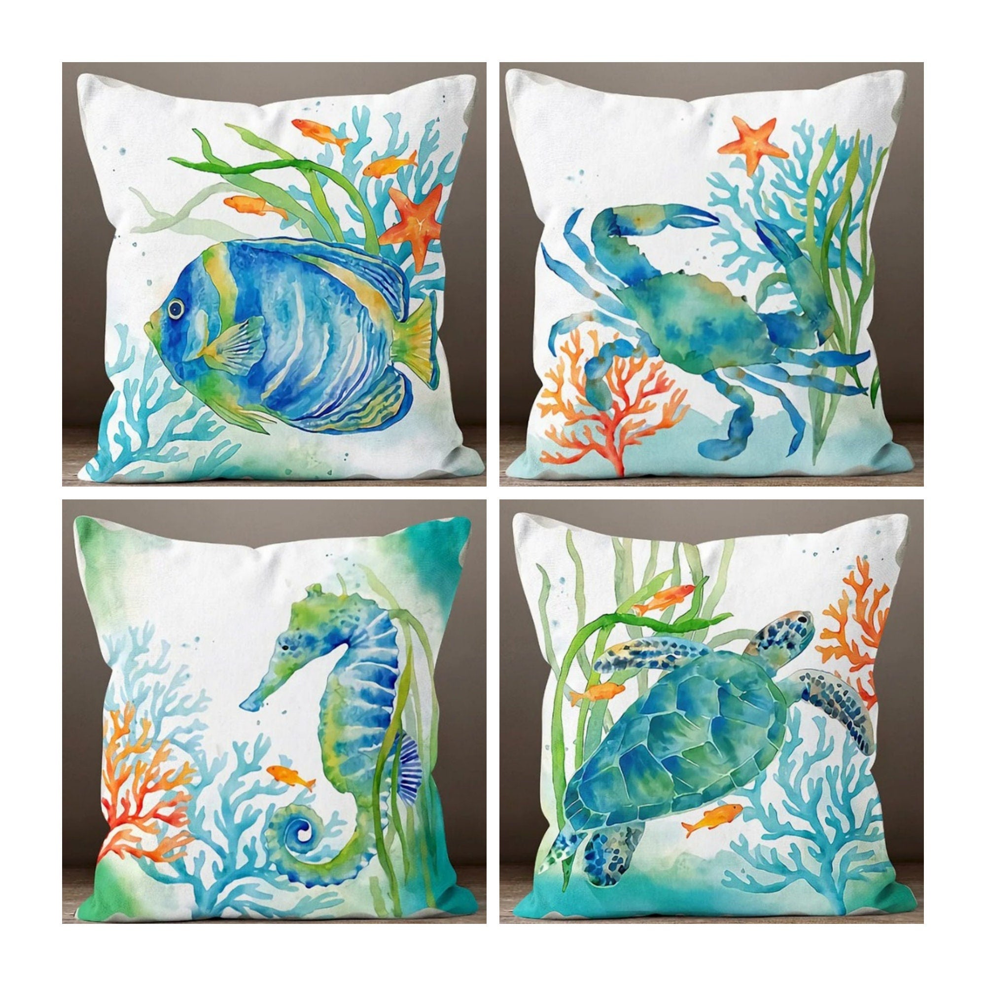 Nautical Pillow Cover, Beach Decor Pillow, Navy Marine Pillow Cover, Decorative Nautical Cushions, Coastal Throw Pillow, Nautical Decor