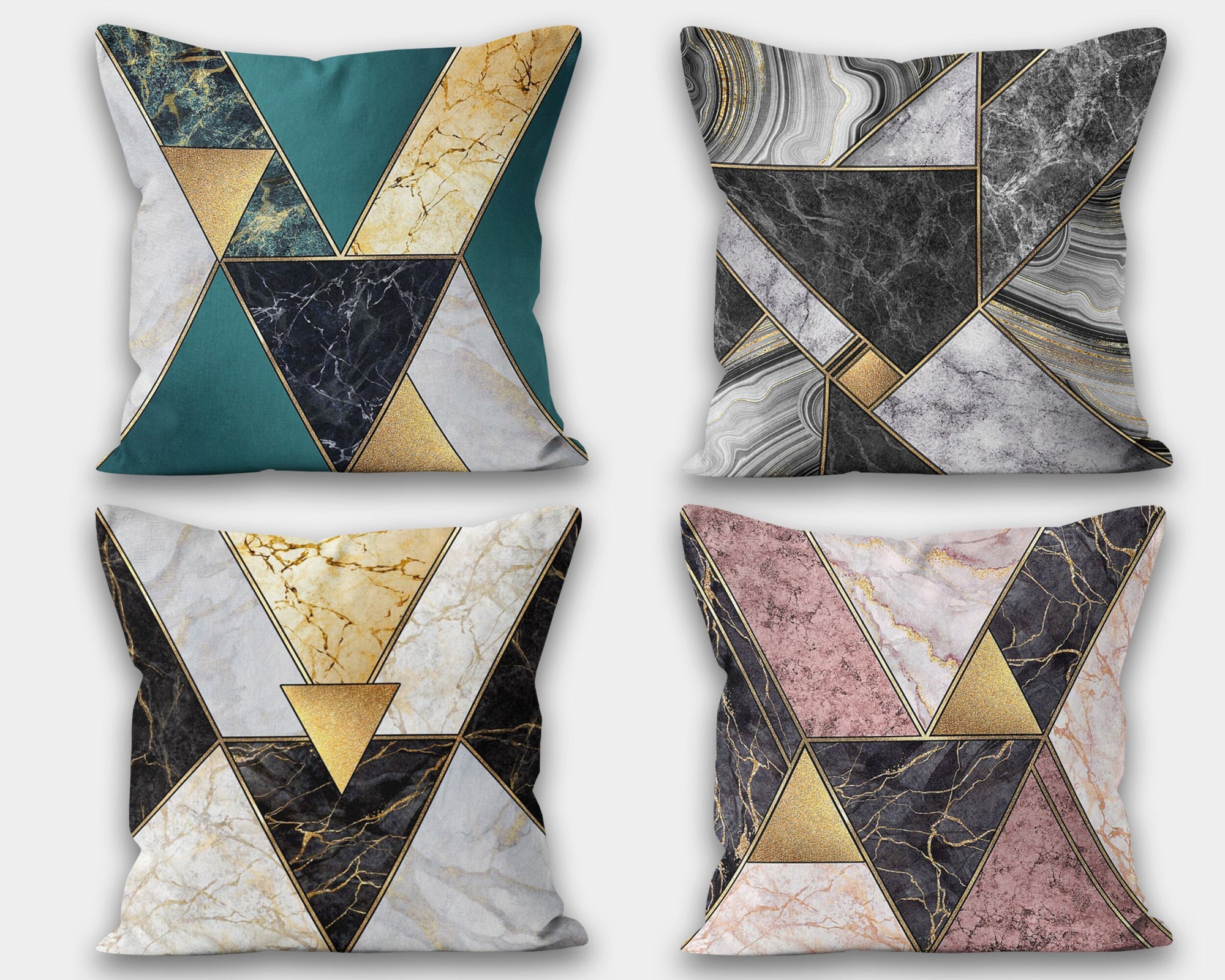 Marble Pillowcase, Minimalist Pillow Cover, Marble Cushion Cover, Abstract Art Pillows, Decorative Pillow, Modern Art Pillowcase