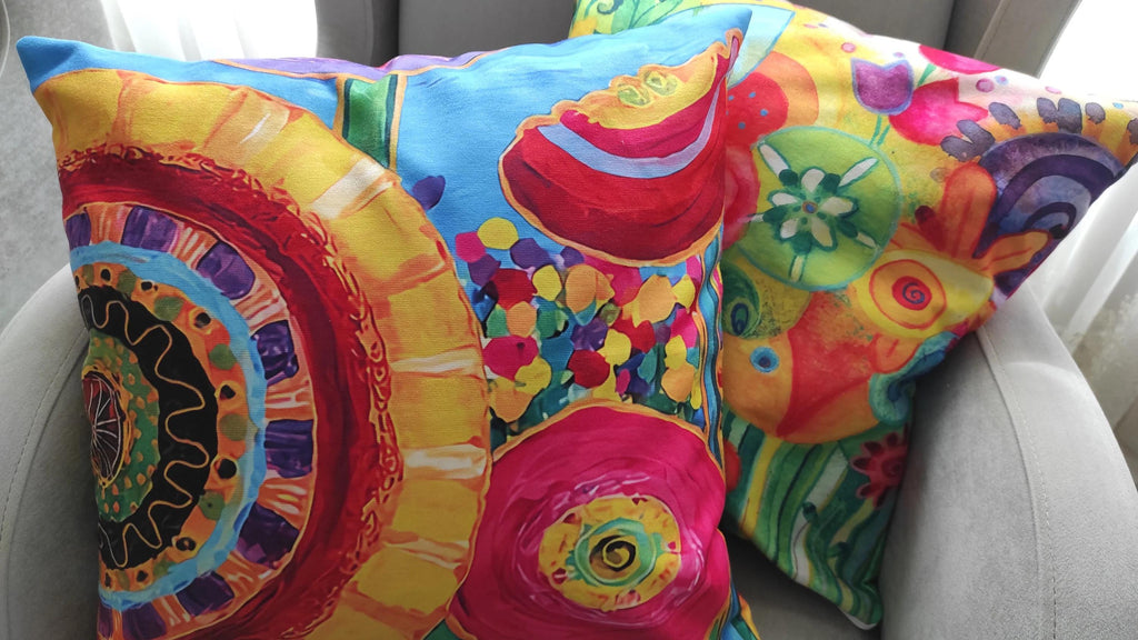 Abstract Pillow Cover, Boho Abstract Pillow Case, Abstract Art Pillows, Minimalist Cushion Cover, Decorative Pillow Covers