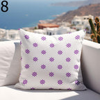 Nautical Outdoor Pillow Covers, Waterproof Ocean Cushion Cover, Outdoor Marine Waterproof Pillowcase, Coastal Water Resist Cushion Covers