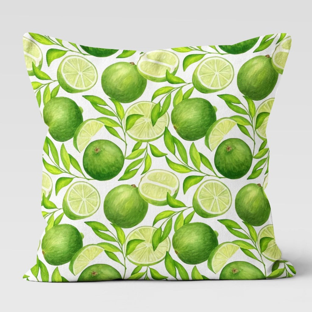 Lemon Pillow Covers, Outdoor Lemon Pillows, Lemon Cushion, Floral Summer Pillow, Lemon Kitchen Decor, Lemons Home Decor, Summer Pillow