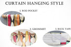 Mid Century Modern Curtain Panels, Retro Curtains, Mcm Curtain, Abstract Retro Style Living Room Curtain, Mod Curtains