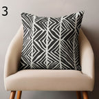 African Pillow Covers, African Mudcloth Digital Print Cushion Cover, African Ethnic Pillowcase, Ethnic African Throw Pillow Covers