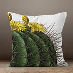 Succulent Flower Pillow Cover, Succulent Pillow, Cactus Pillow Covers, Floral Pillow Cover, Plant Pillow, Succulent Cushioncal