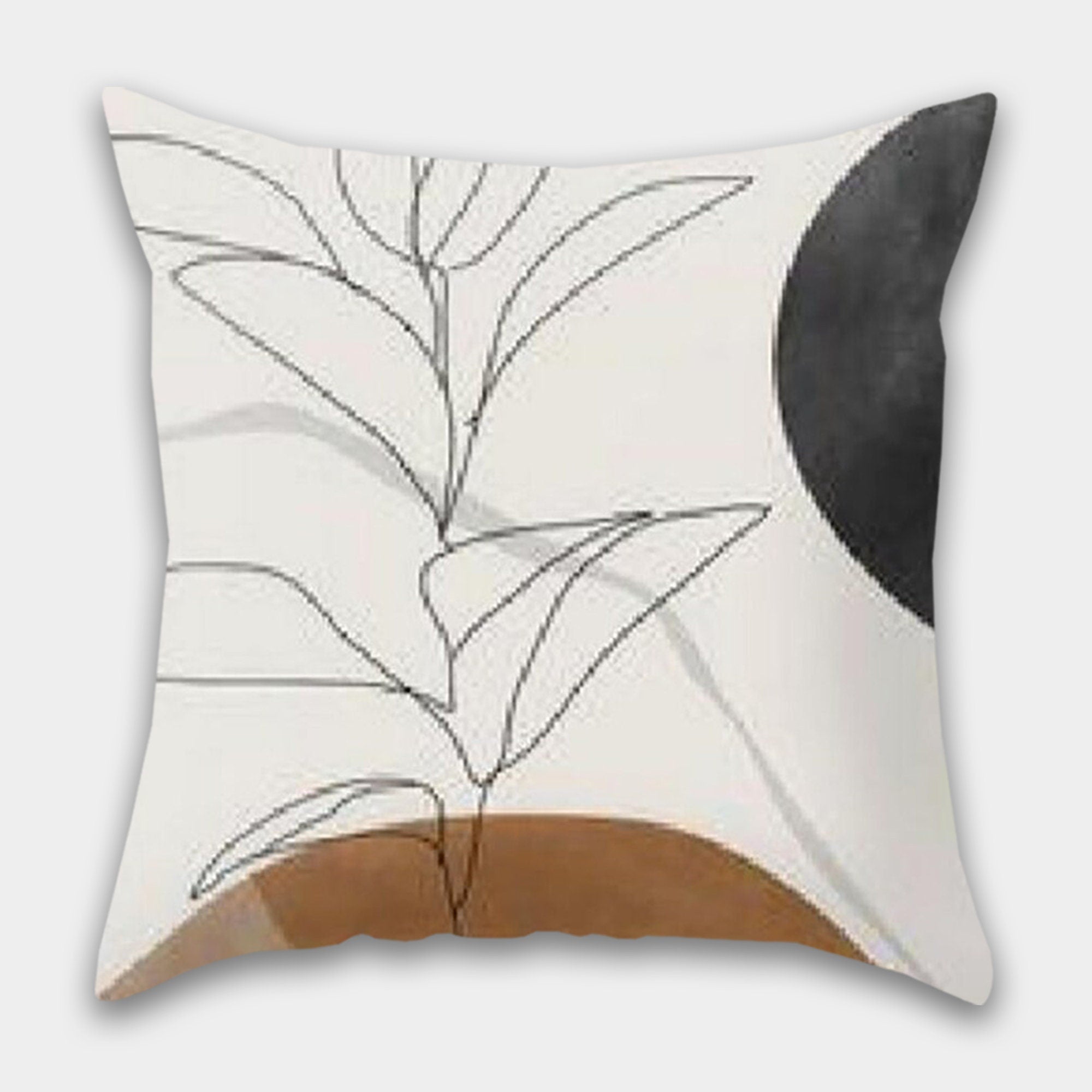 Abstract Pillow, Boho Pillow, Minimalist Cover, Bohemian Cushion Cover, Abstract Art Pillows, Decorative Pillow, Modern Art Pillowcase
