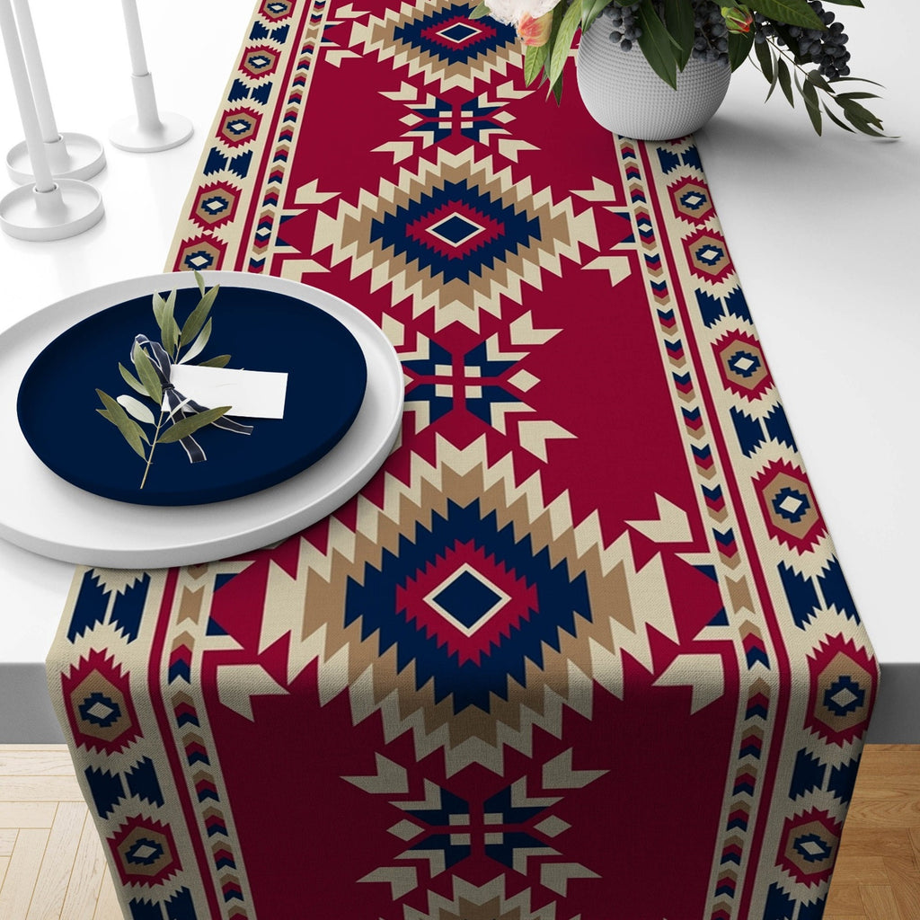 Ethnic Table Runners, Rug Table Runner, Authentic Table Runner, Kilim Table Runner, Southwestern Table Runner