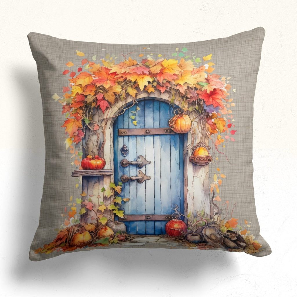 Fall Pillow Cover, Autumn Cushion Cover, Thanksgiving Throw Pillow Cover, Thanksgiving Party Decor, Autumn/Fall Home Decor
