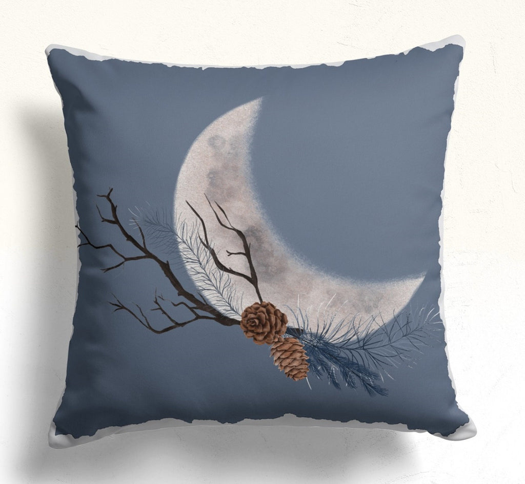 Winter Cute Birds Pillow Covers, Xmas Animals Throw Pillow Cover, Winter Holly Pillowcase, Christmas Pillow Case, Winter Animals Pillow