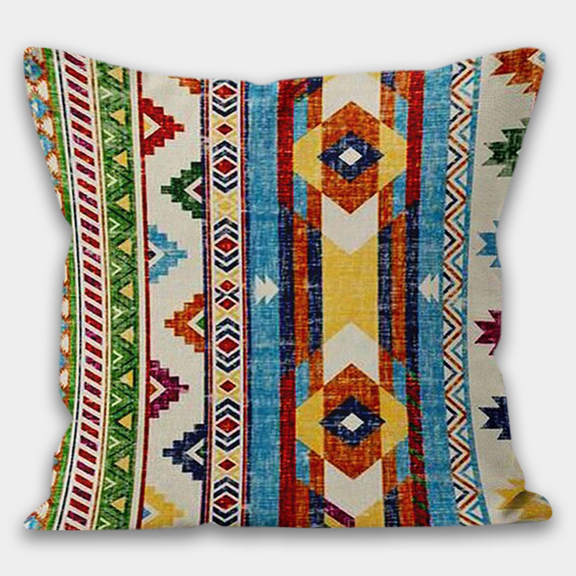 Southwestern Pillow Case, Ethnic Pillow Cover, Rug Pillowcase, Ethnic Home Decor, Aztec Cushion Covers, Boho Pillow Covers