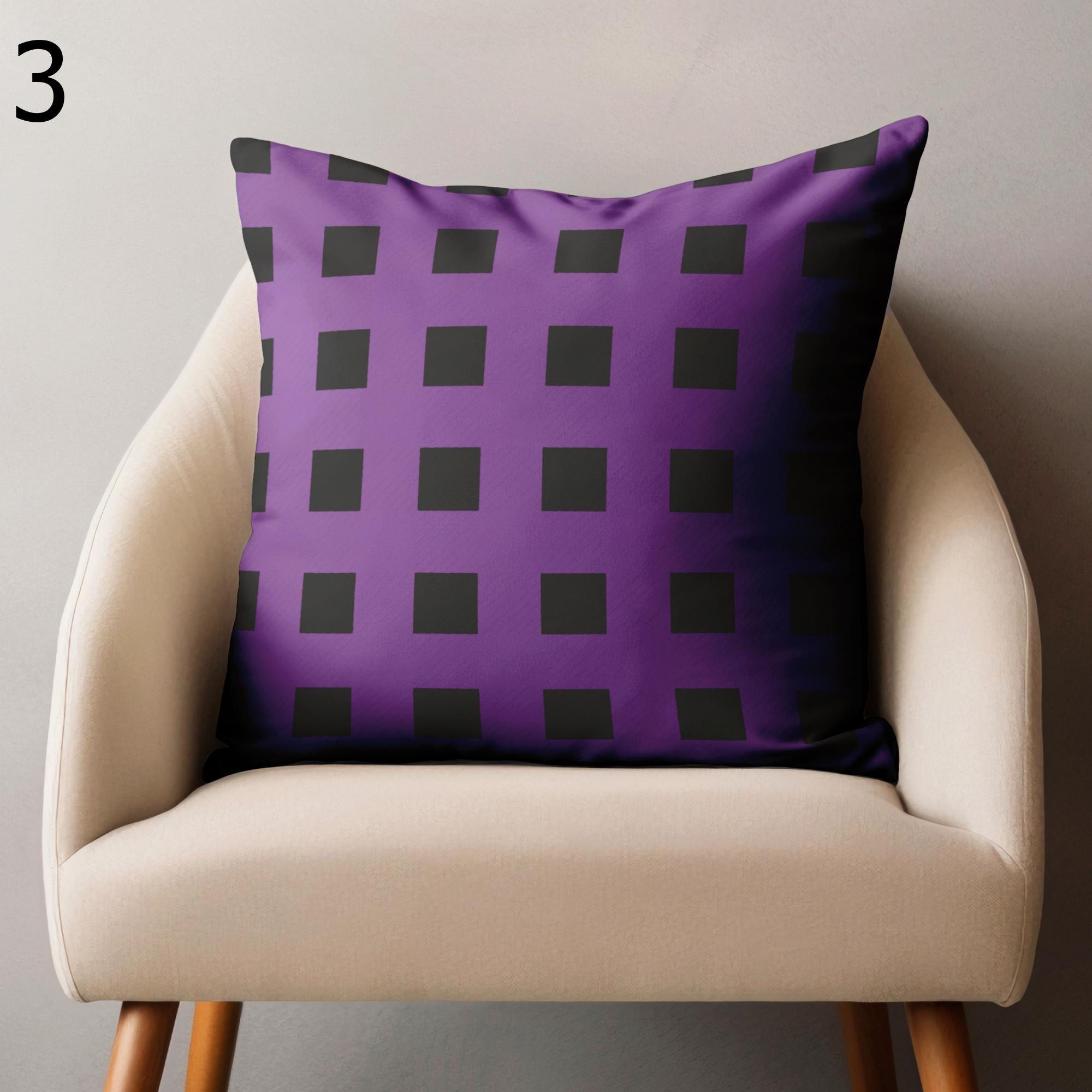 Retro 70s Pillow Covers, Retro Pillowcase, Mid Century Modern Pillow Cover, Retro 80s Cushion Cover, 70s Hippie Pillowcase, MCM Pillowcase