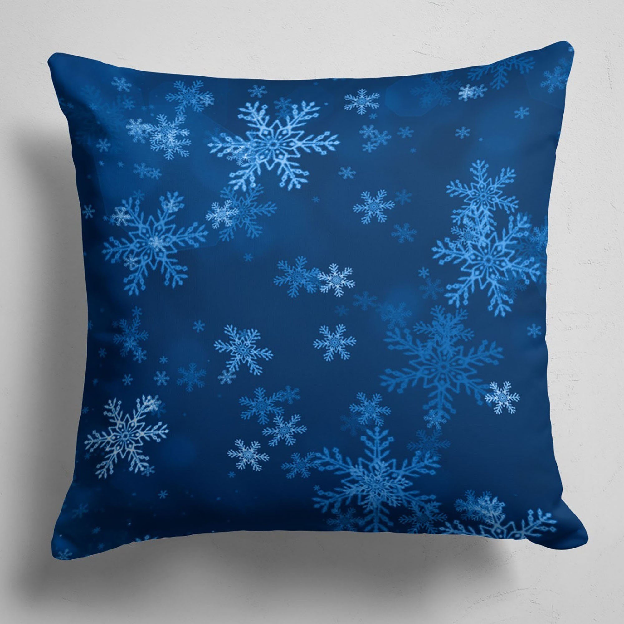 Christmas Pillow Cover, Snowman Pillow Cover, Snowflakes Christmas Pillowcase, Xmas Holiday Decor, Christmas Home Decor
