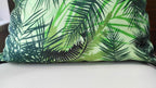 Retro Palm Leaves Pillow Covers, Tropical Vintage Pillow Covers, Vintage Palm Tree Pillowcase, Tropical Pillowcase, Palm Cushion Covers