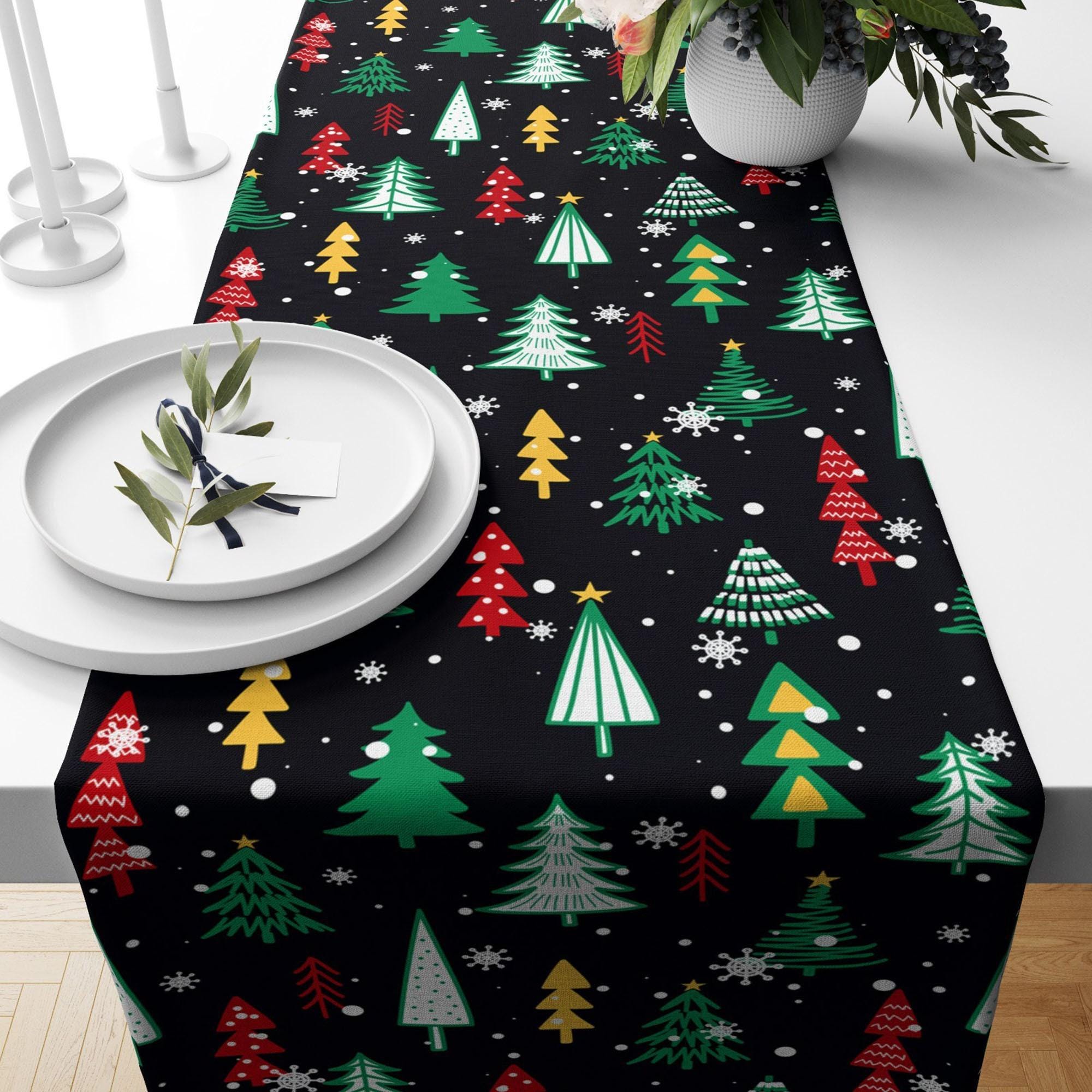 Christmas Table Runner, Christmas Table Decoration, Christmas Party Table, Christmas Decor,  Christmas Gift