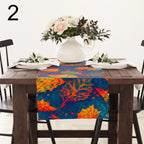 Fall Leaves Table Runner, Thanksgiving Fall Table Runner, Autumn Table Runner, Fall Table Decor, Thanksgiving Gift, Thanksgiving Party Table