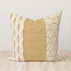 Mid Century Modern Pillow Cover, Retro Beige Abstract Cushion Cover, 70s Pillow Covers, Geometric Throw Pillow Cover, Boho Abstract Pillow