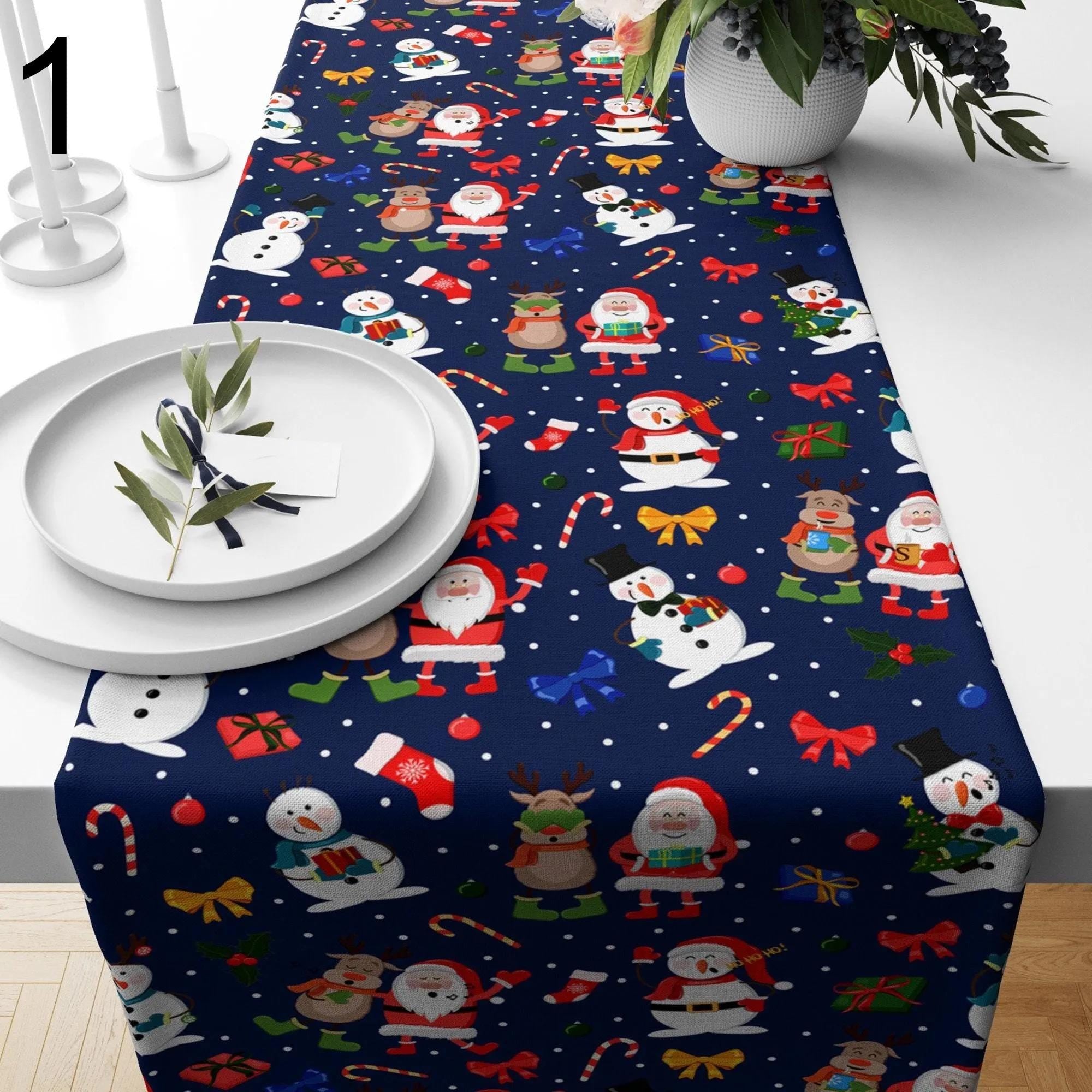Christmas Table Runner, Christmas Table Decoration, Christmas Party Table, Christmas Decor,  Christmas Gift