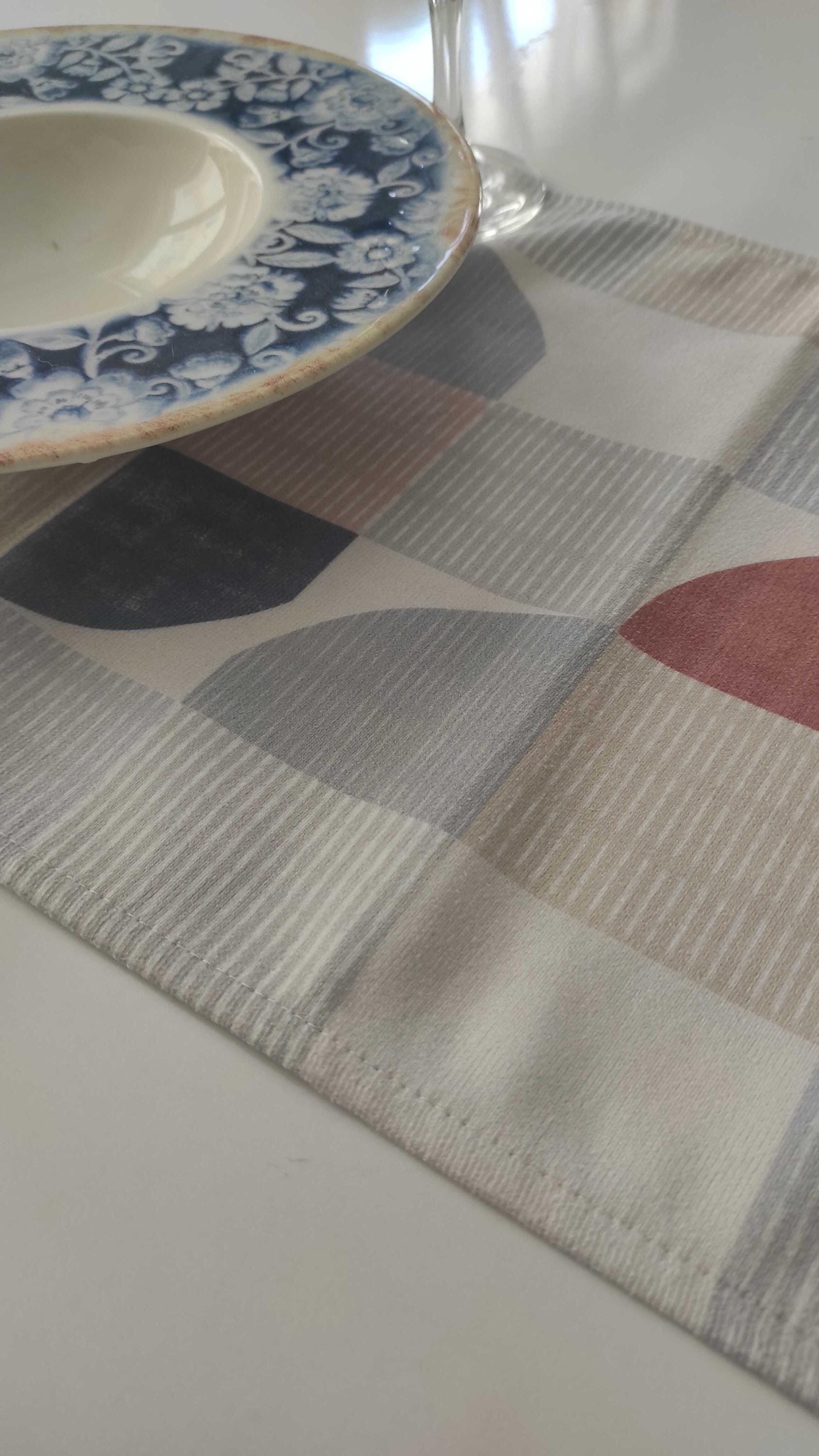 Nautical Table Runner, Beach House Runner, Marine Table Runner, Coastal Table Runner, Beach Table Runner, Blue Beach Table Runner Decor