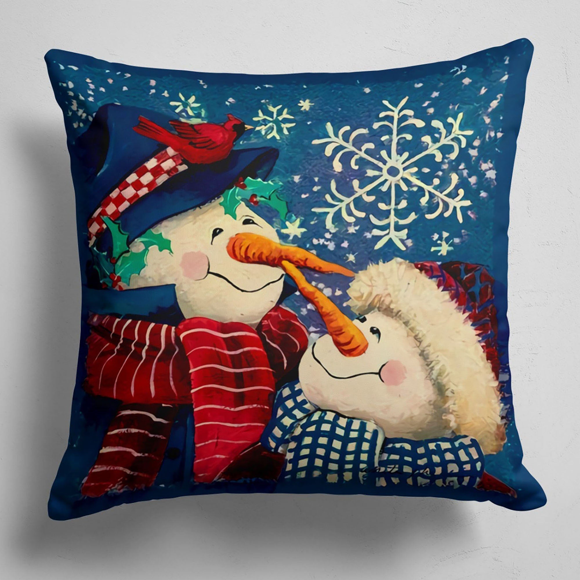 Christmas Pillowcase, Xmas Holiday Throw Pillow, Christmas Pillow Cover, Xmas Holiday Decor, Christmas Decor, New Year's Gift