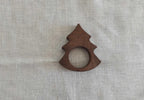 Christmas Napkin Ring, Xmas Pine Tree Napkin Rings, Christmas Pine Tree Napkin Rings, Holiday Wooden Napkin Ring, Xmas Napkin Holders