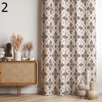Modern Vintage Ethnic Curtains, Ethnic Curtain Panels, Southwest Ethnic Curtain, Rug Curtains, Mudcloth Curtain Panels