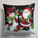 Christmas Pillowcase, Xmas Holiday Throw Pillow, Christmas Pillow Cover, Xmas Holiday Decor, Christmas Decor, New Year's Gift