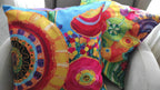 African Pillow Covers, African Mudcloth Digital Print Cushion Cover, African Ethnic Pillowcase, Ethnic African Throw Pillow Covers