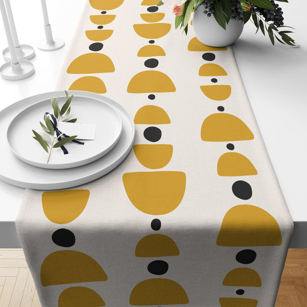70s Retro Zigzag Table Runners, Mid Century Modern Table Runners, Retro Print Table Runners, 80s Table Runners, MCM Coffee Table Runners