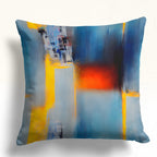 Modern Abstract Pillow Cover, Colorful Painting Abstract Cushion Cover, Vivid Colorful Abstract Pillow Covers, Modern Art Pillowcase