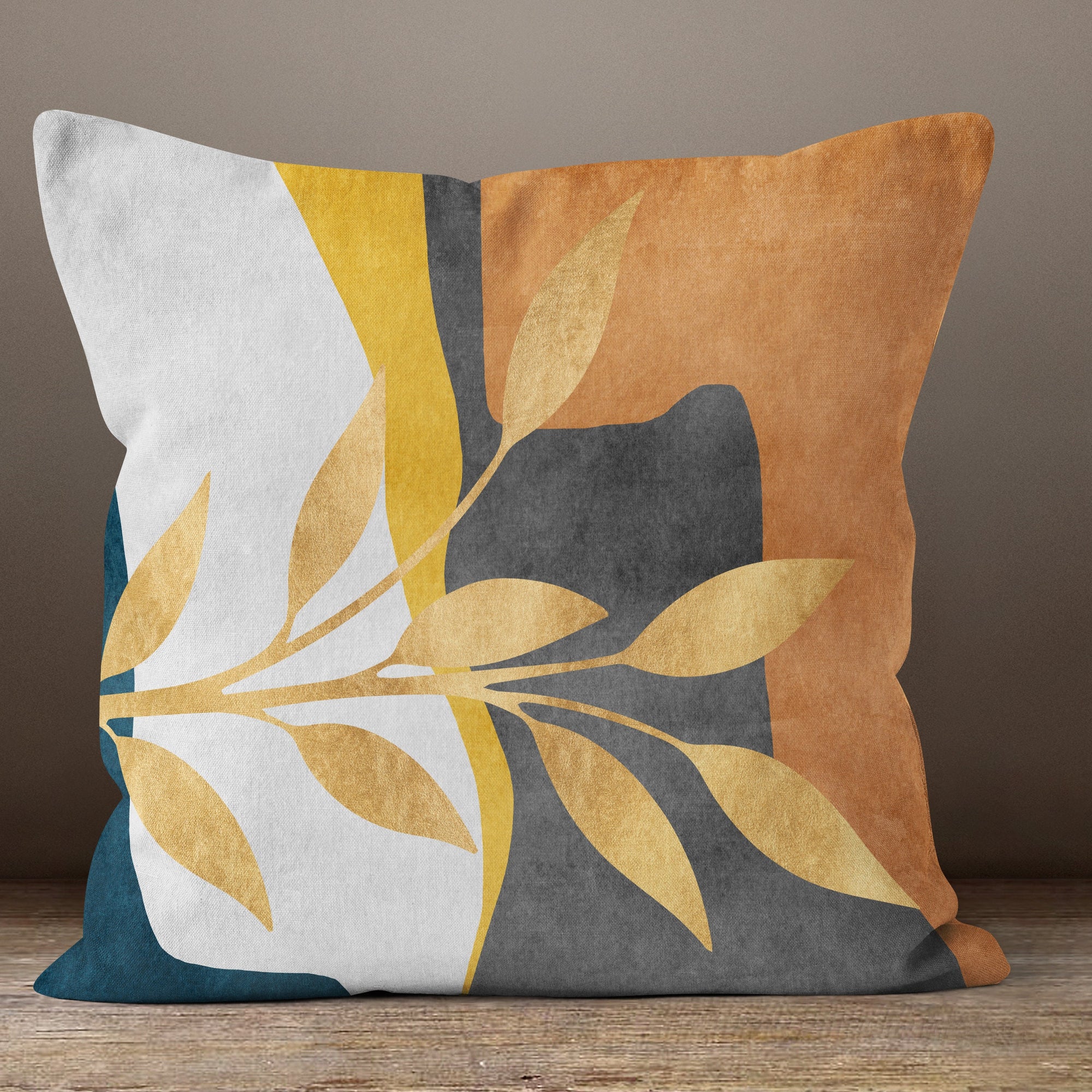 Retro Abstract Pillow Case, Mid Century Pillow Cover, Mcm Throw Pillow Covers, Mid Century Abstract Pillow Cover