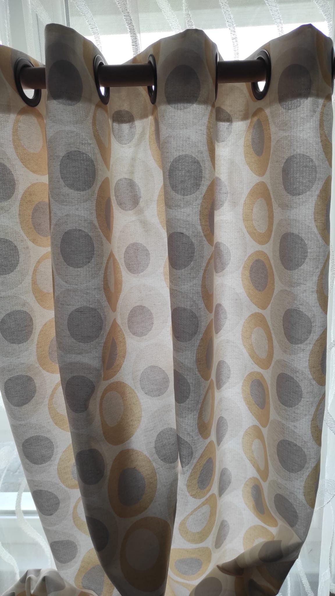 Retro Bauhaus Curtains, Mid Century Curtain Panels, 70s Retro Printed Curtain, Mcm Curtain, Retro Grommet Curtains, Retro Blackout Curtain