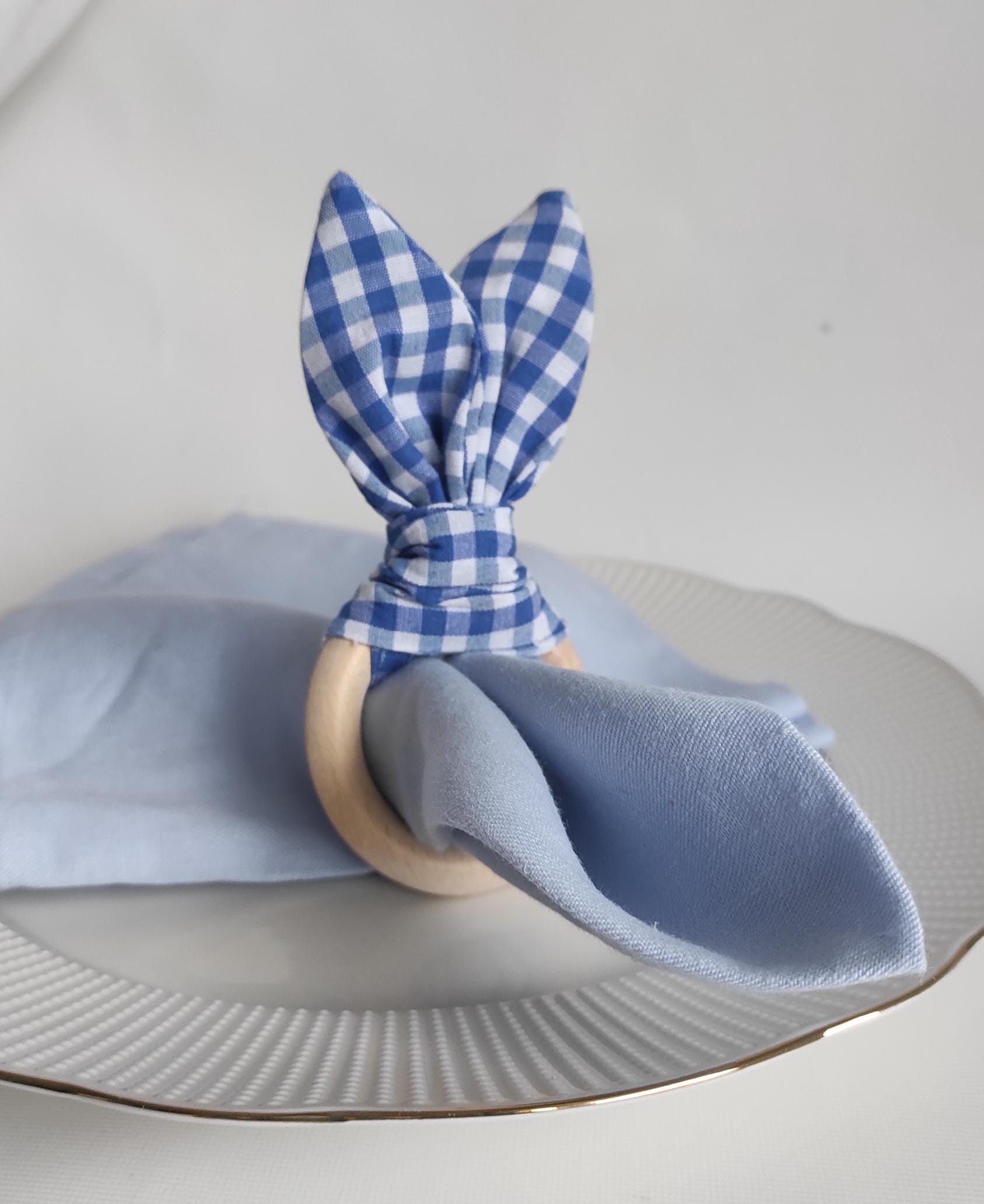 Easter Napkin Ring, Easter Bunny Napkin Rings, Bunny Ears Napkin Holders, Easter Party Cute Bunny Napkin Rings, Easter Table Decor