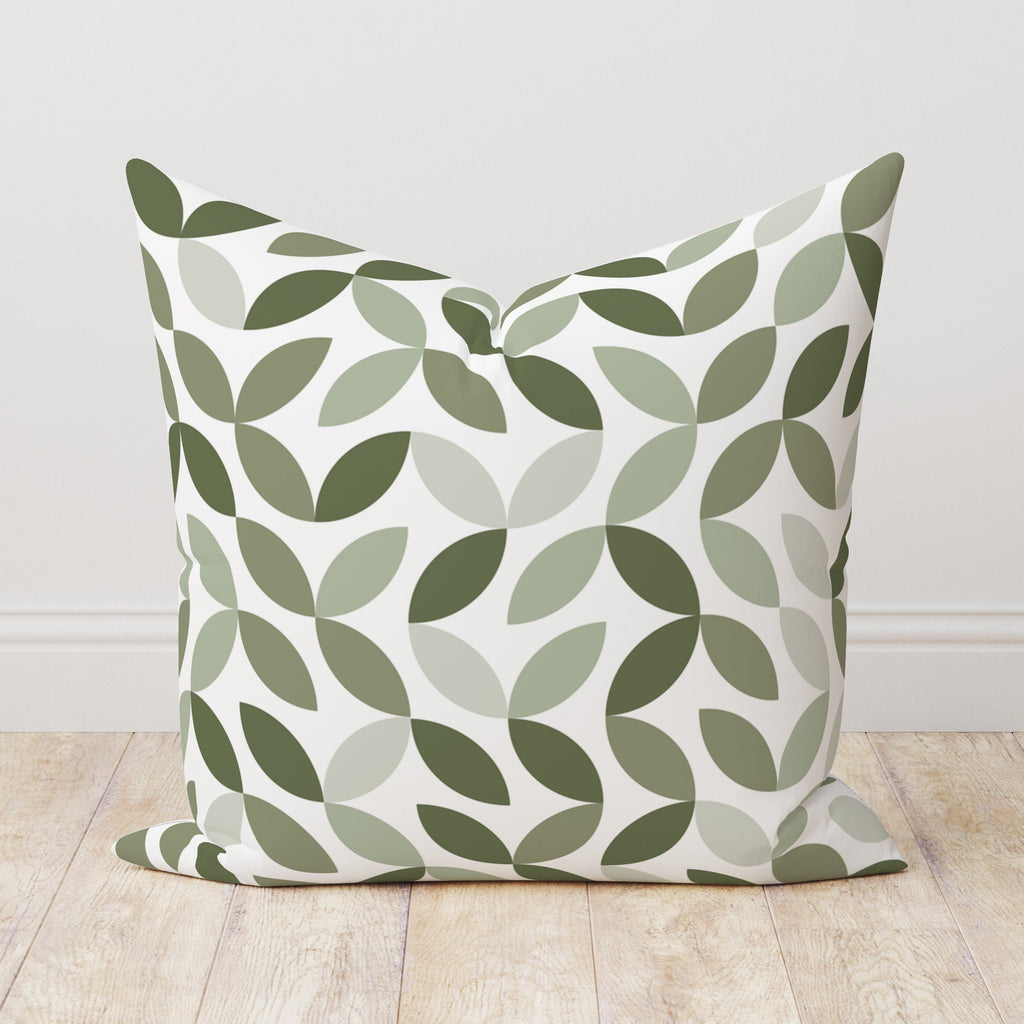 Mid Century Modern Pillow Cover, Retro Beige Abstract Cushion Cover, 70s Pillow Covers, Geometric Throw Pillow Cover, Boho Abstract Pillow