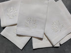 Nautical Linen Napkins, Coral Linen Napkins, Yacht Table Napkins, Beach House Linen Napkins, Nautical Wedding Linen Napkins, Ocean Napkins