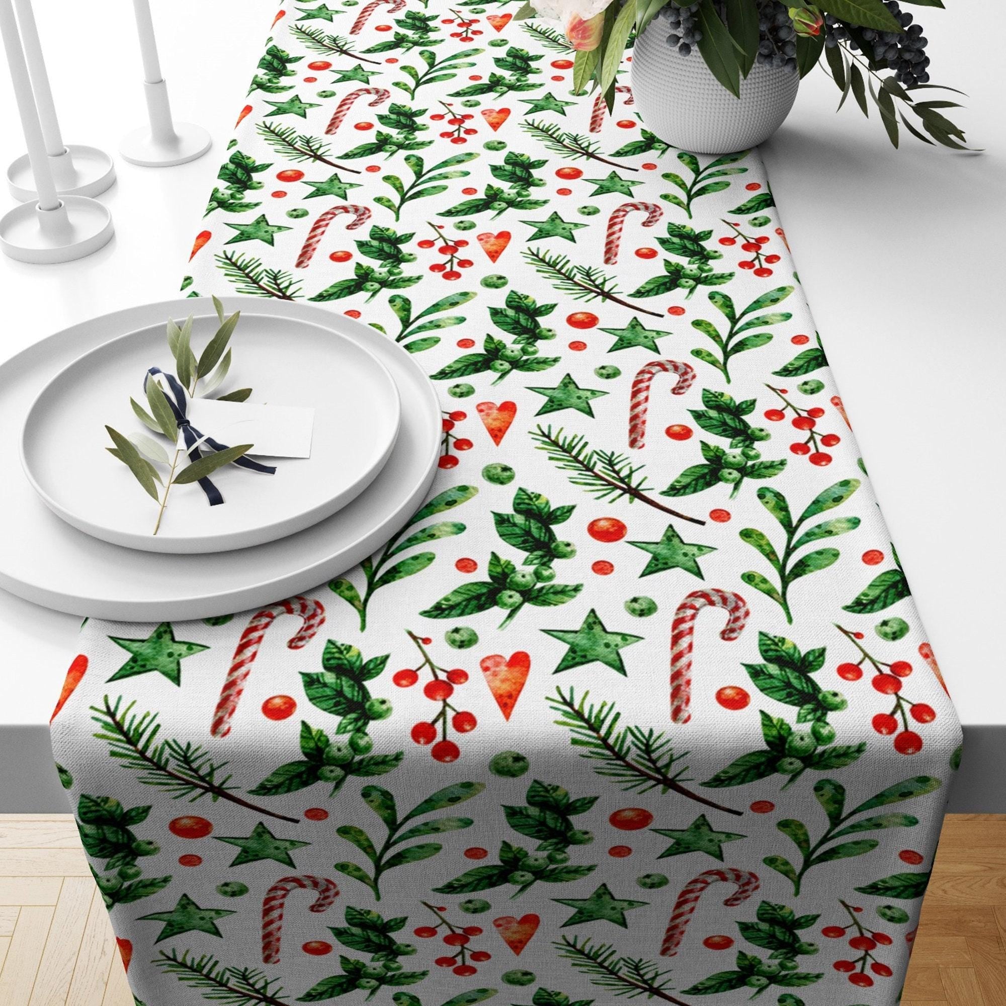Christmas Table Runner, Xmas Table Runner, Christmas Table Decoration, Christmas Party Table, Christmas Decor, Christmas Gift