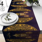 Eid Ramadan Table Runner, Ramadan Table Runner, Islamic Table Runner, Blessed Ramadan Table Decor, Gift for Muslim, Muslim Table Decor