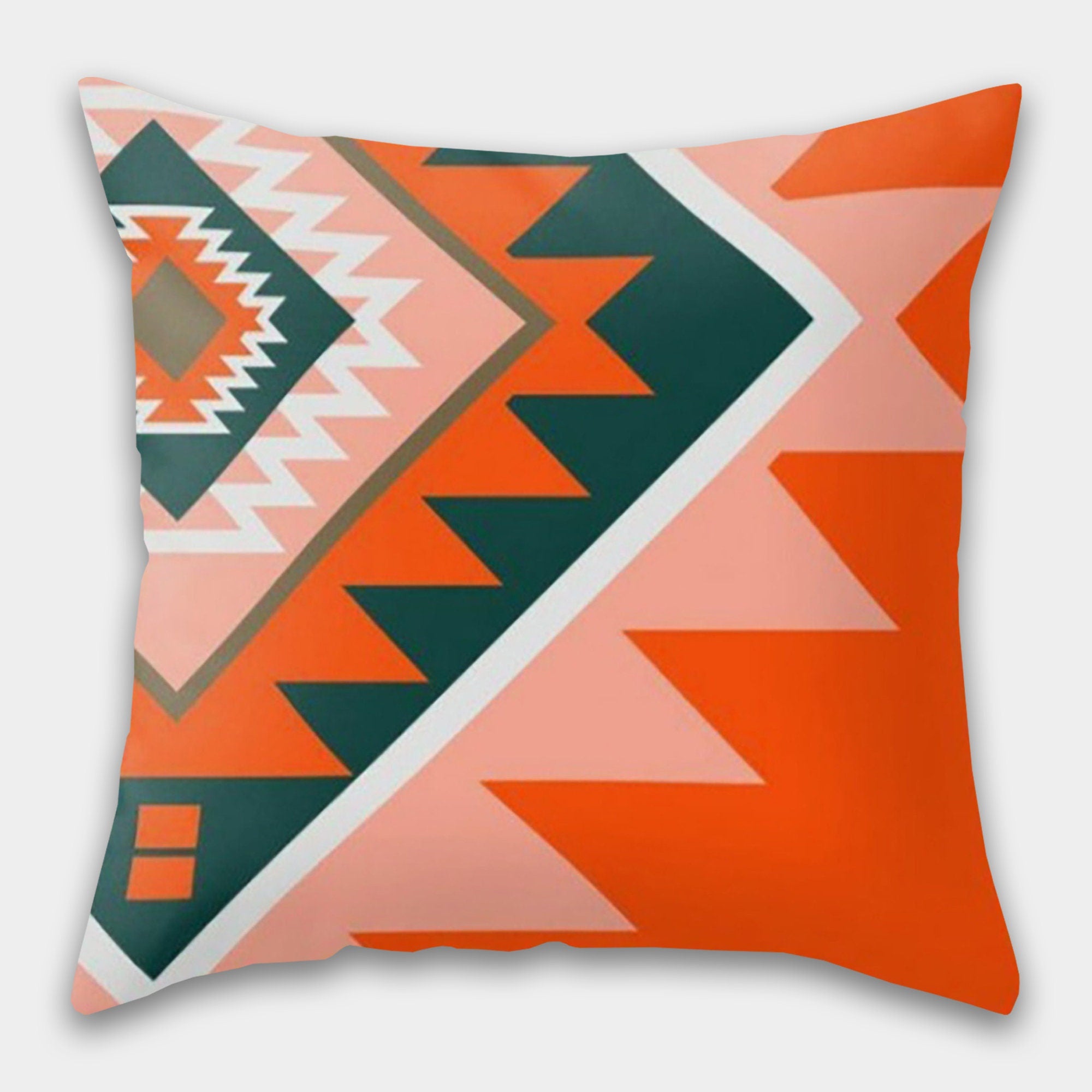 Rug Pillow Cover, Ethnic Home Decor, Aztec Rug Pillow Covers, Southwestern Pillow Case, Authentic Home Decor, Boho Home Decor