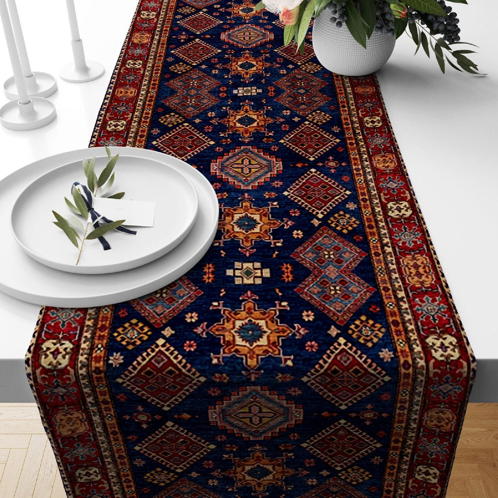 Ethnic Table Runners, Rug Table Runner, Authentic Table Runner, Kilim Table Runner, Southwestern Table Runner, Table Decoration