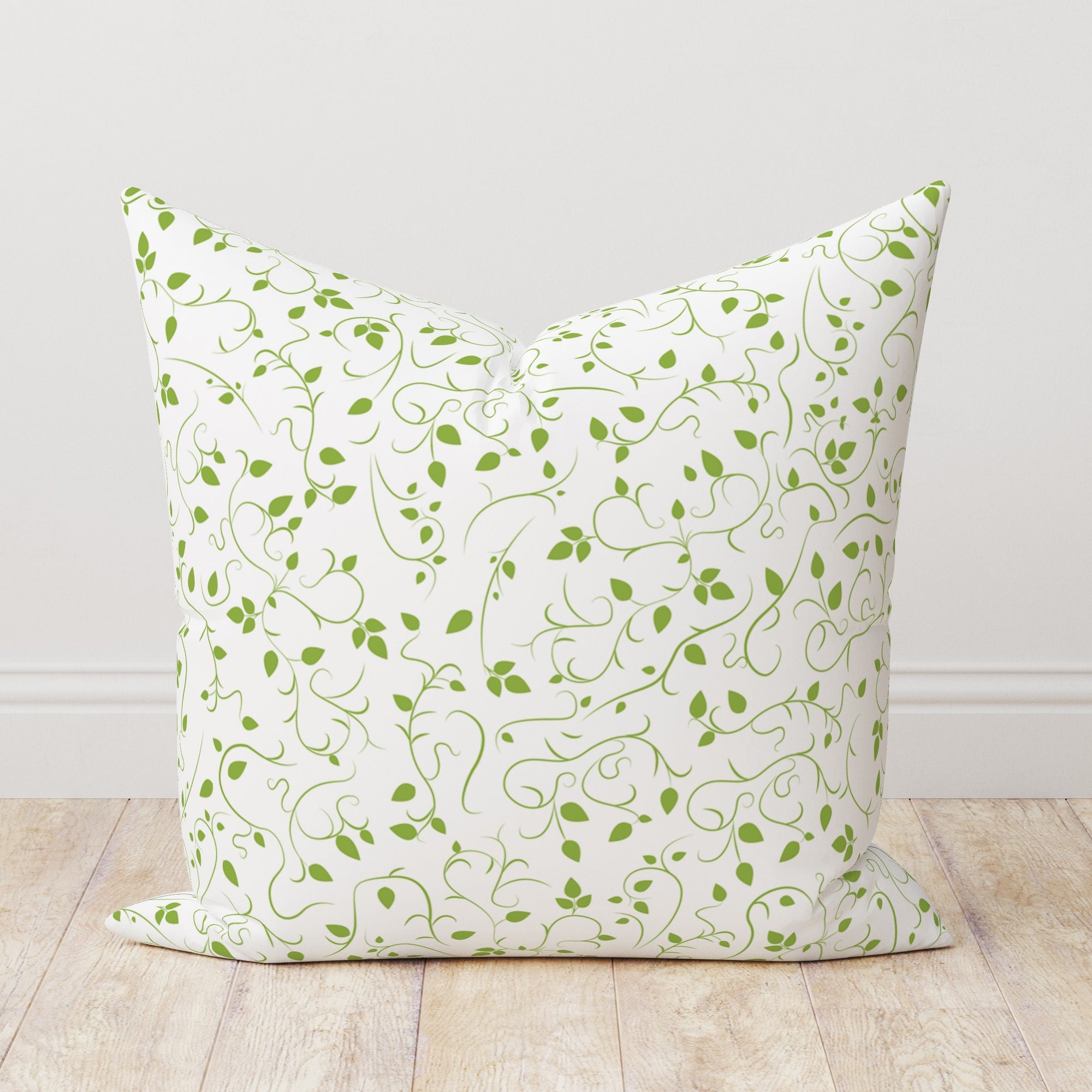 Exotic Flowers Pillowcase, Tropical Green Leaves Pillow Cover, Botanical Cushion Cover, Bird of Paradise Tropic Flowers Throw Pillow Cover