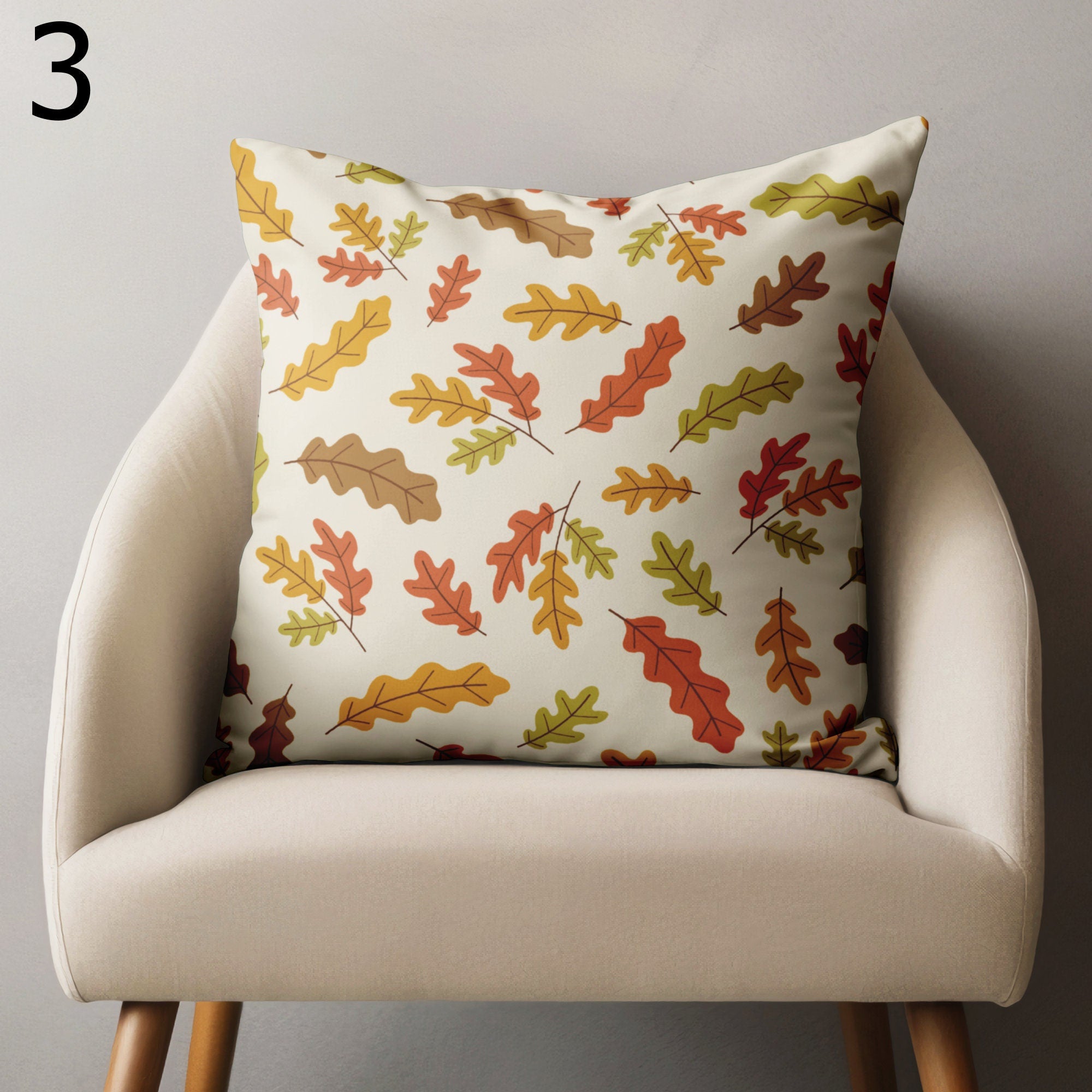 Autumn Throw Pillow Covers, Fall Leaf Pillow Cover, Fall Leaves Cushion Cover, Autumn Gift, Fall Dry Leave Pillowcase, Fall Leaf Home Decor