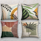 Abstract Pillow Cover, Boho Abstract Pillow Case, Abstract Art Pillows, Minimalist Cushion Cover, Decorative Pillow Covers