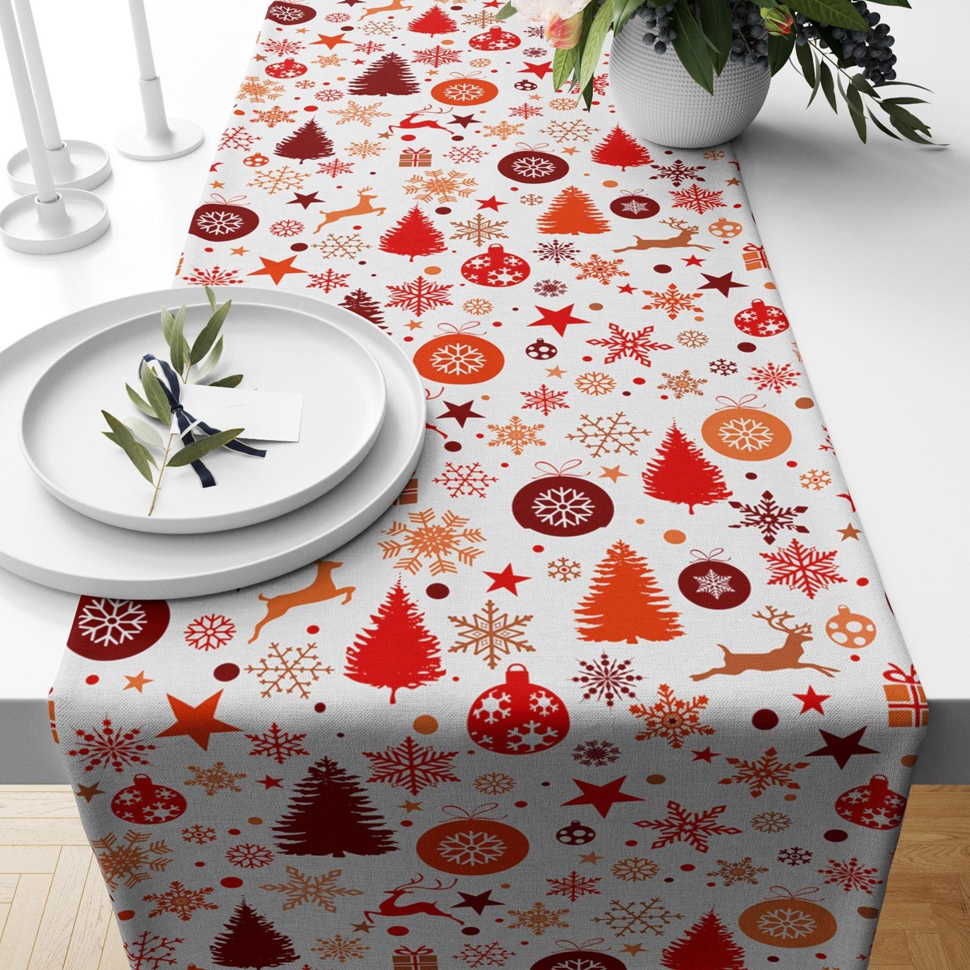 Christmas Table Runner, Christmas Table Decoration, Christmas Party Table, Christmas Decor,  Christmas Gift