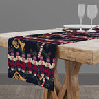 Christmas Table Runner, Holly Table Runner, Xmas Table Runner, Christmas Party Table Runner, Christmas Gift