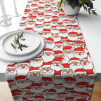 Christmas Table Runner, Santa Claus Table Runner, Xmas Table Runner, Christmas Table Decoration, Christmas Party Table, Christmas Gift