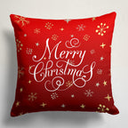 Christmas Pillowcase, Xmas Holiday Throw Pillow, Merry Christmas Pillow Cover, Xmas Holiday Decor, Christmas Decor, New Year's Gift
