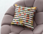 Christmas Berry Pillow Covers, Christmas Berry Flowers Cushion Cover, Modern Xmas Floral Pillow Cover, Holly Berry Pillow Cover