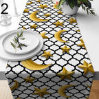 Eid Ramadan Table Runner, Ramadan Table Runner, Islamic Table Runner, Blessed Ramadan Table Decor, Gift for Muslim, Muslim Table Decor