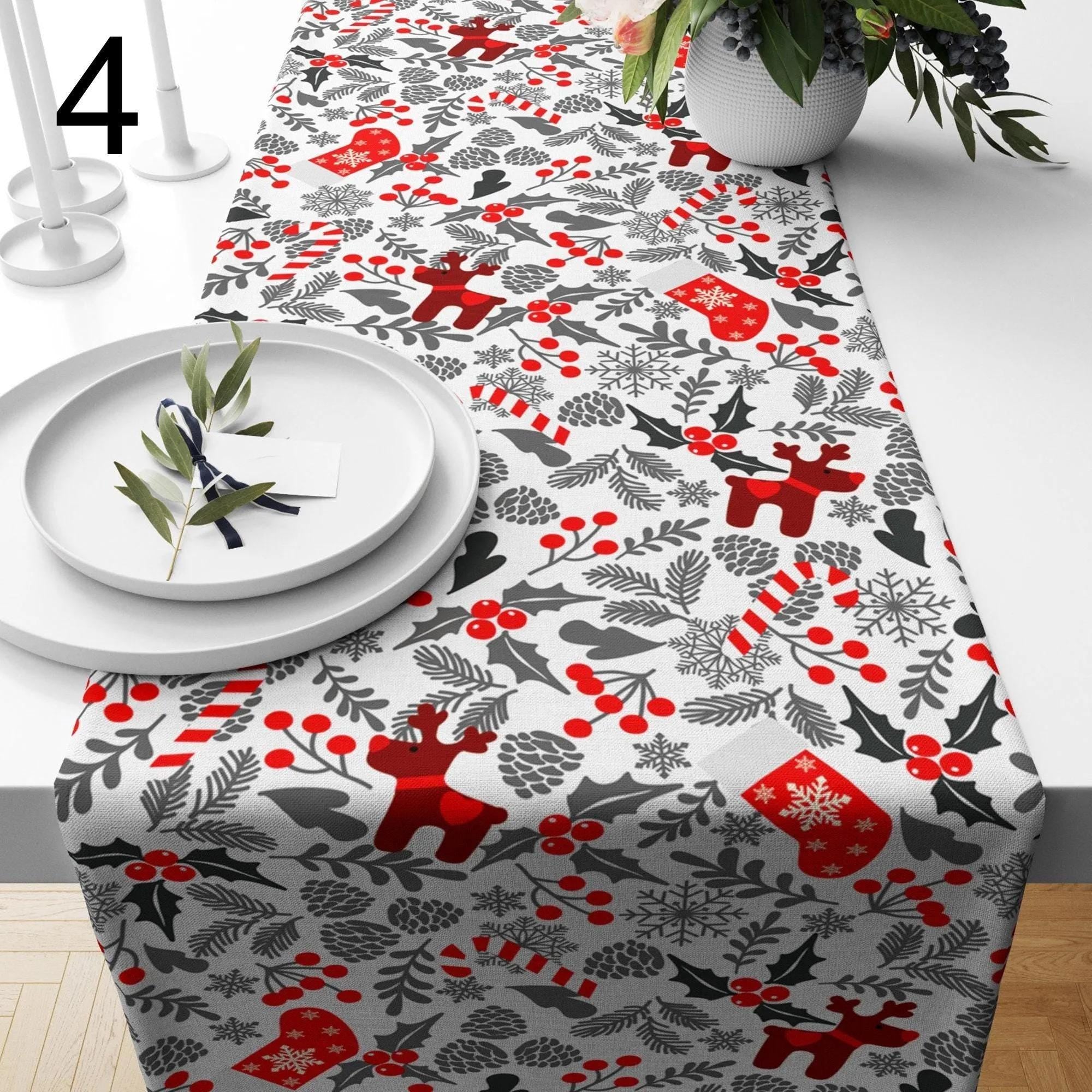 Christmas Table Runner, Christmas Table Decoration, Christmas Party Table, Christmas Decor,  Christmas Gift