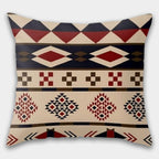 Southwestern Geometric Pillow Covers, Tribal Boho Throw Pillow, Native Style Cushion Covers, Aztec Rustic Home Decor