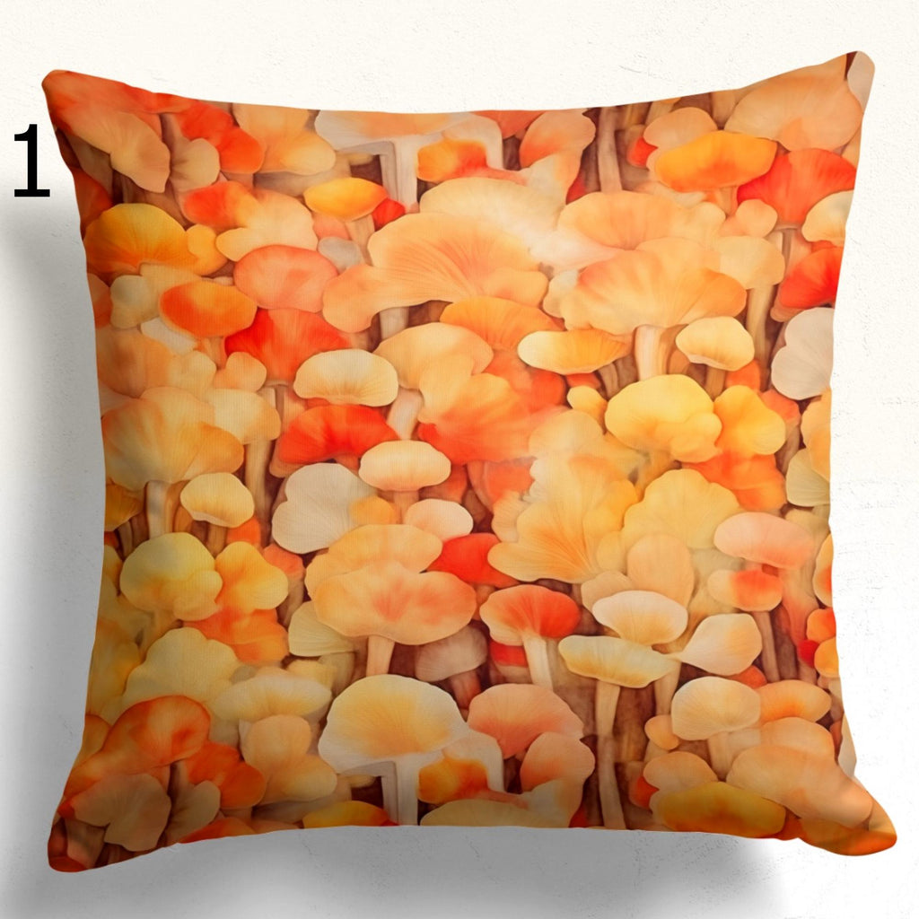 Fall Pillow Covers, Autumn Print Pillowcase, Fall Dry Leaves Cushion Cover, Fall Abstract Leaves Pillow Case, Fall Home Decor Pillowcase