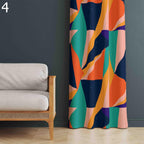 Boho Curtains, Decorative Curtain, Bohemian Window Curtains, Boho Bedroom Curtain, Geometric Pattern Printed Curtain, Boho Printed Curtain